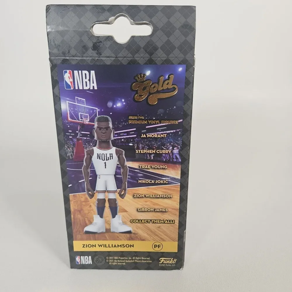 Funko Gold Series Two Zion Williamson Premium Vinyl Figure‎ Pelicans